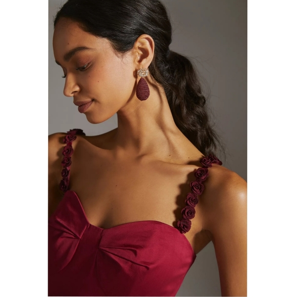 Anthropologie ×Hutch Floral-Hem Maxi Dress - Picture 4 of 6